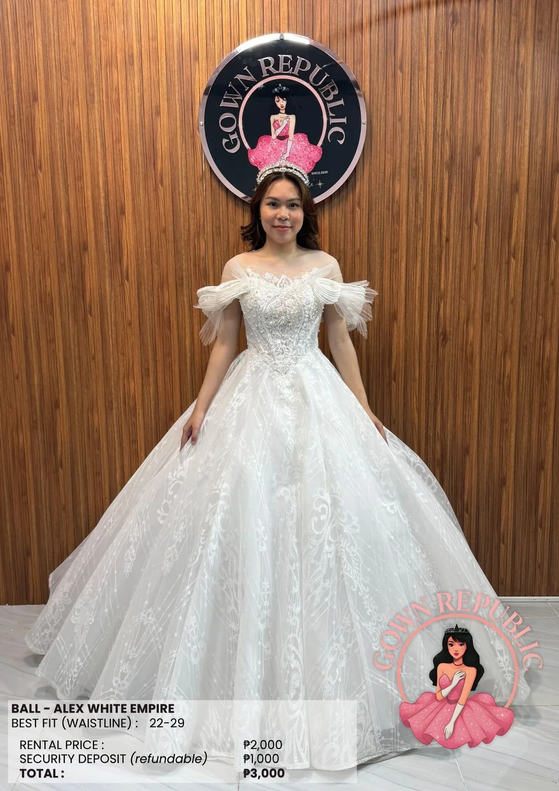 Ball Gowns: White 283